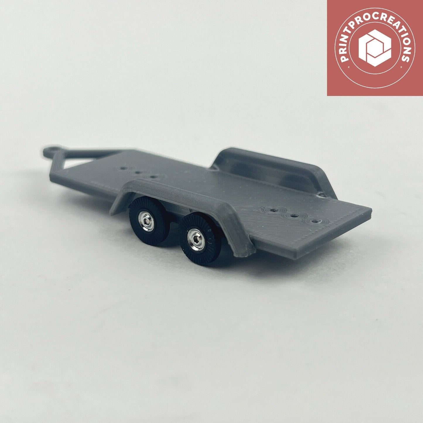 Aurora Thunderjet HO Scale Slot Car 2.0 Gray Trailer Kit