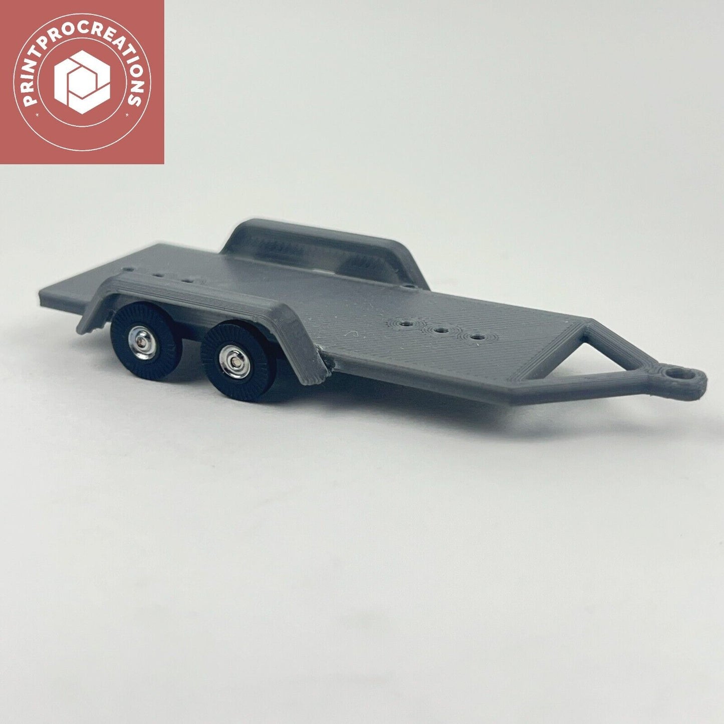 Aurora Thunderjet HO Scale Slot Car 2.0 Gray Trailer Kit